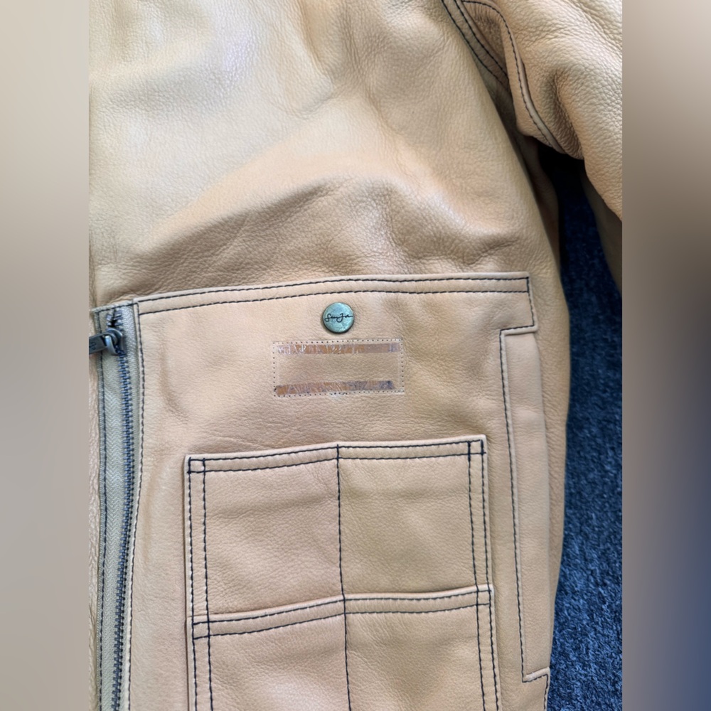 Sean John Tan Bomber Jacket - Picture 3 of 13